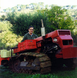 Lino Bruno al lavoro